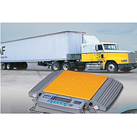 Portable truck scale calibration equipment