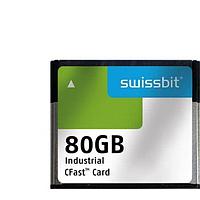 Thẻ CFast F-86 80 GB 3D PSLC Flsh -40C đến +85C GỢI Ý THAY THẾ SFCA080GH1AO1TO-I-8C-22P-STD Swissbit SFCA080GH1AO1TO-I-8C-21P-STD