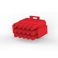 AMP Connectors - TE Connectivity 1-480710-2 レセプタクルハウジング 15P プラグ HSG RD