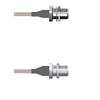 Amphenol Custom Cable Q-1T01U0005072i RFケーブルアセンブリ N-SJB/N-SJB G316 72I
