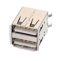 Đầu nối USB Loại A WR-COM Loại A 2x4 Dọc Đôi Cái Wurth Elektronik 614008235023