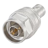 Rosenberger 53S151-K00N5 RF Adapters - Between Series BNC Jack to Type N Plug ST Adapter