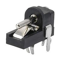 Jack 1.3 mm, 2.0 A, Ngang, Lỗ Qua, Khung Mở, Chân Cong, Đầu Nối Jack Nguồn DC Same Sky (formerly CUI Devices) PJ-030D