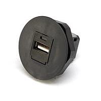 Panduit ISSP2UC1NNBL Industrial 30.5mm BLACK NOTCHED SINGLE SERVICE PORT