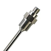 OMEGA M12JSS-M6-U-200-F Thermocouple Probes with Mounting Threads and M12 Connectors (Thermocouple, J, 520 °C)