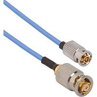 Amphenol SV Microwave FQSMP-047-FQSMPM-120 RF Cable Assemblies SMP F QB to SMPM F QB 12"Cable