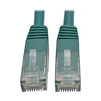 Cáp vá Cat 5e, Cat 6 dài 6FT màu xanh lá cây Cat6 Gigabit Tripp Lite N200-006-GN