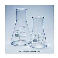 Bình Erlenmeyer cổ rộng Pyrex Py.1140.04D (100ml)