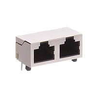 Jack RJ mô-đun, 1x2 cổng, 8P8C, 30u, có chắn Same Sky (formerly CUI Devices) CRJ046-3-TH