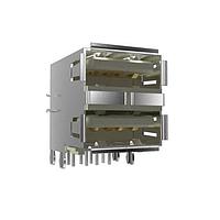 Amphenol FCI 72309-8034RLF USB Type A 连接器 USB S/D TH LF