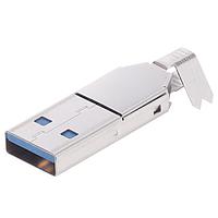 Đầu nối USB USB 3.0 Loại A Cáp Loại Đúc Bao Bọc Amphenol Commercial Products GSB317131HR
