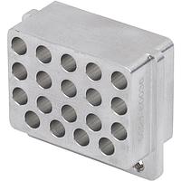 Mô-đun Backplane SMPM 19 CỔNG NHÔM BACKPLANE Amphenol SV Microwave 9321-80036