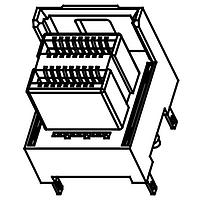 Mini SAS Mini SAS HD Nội Bộ Dọc SMT F, 36 Chân Kết Nối EDAC 901-036-629-002