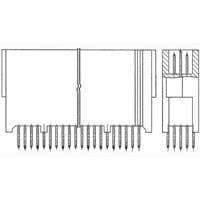 AMP Connectors - TE Connectivity 5149009-7 Board to Board & Mezzanine Connectors MS 738PLUG 160 ASSY