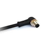 Bulgin PXPPVC08RAM03ACL100PVC Sensor Cables / Actuator Cables M8 Series RA Overmold Flx Cbl Con