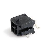 Molex 43045-0411 Shrouded 4 CKT R/A SMT HDR