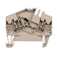 Weidmuller 1779110000 DIN Rail Terminal Blocks ZDU 2.5-2/D+