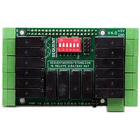 Sequent Microsystems SM-I-013 Sequent Microsystems Sixteen Relays 2A/24V 8-레이어 스택 가능 HAT for Raspberry Pi