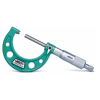 INSIZE 3209-100 Long Spindle Outside Micrometer (75-100mm; Long spindle)