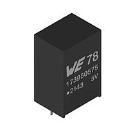 Mô-đun Điều Chỉnh Giảm Cố Định Không Cách Ly / PoL WPME-FDSM Mô-đun Nguồn MagIC Mô-đun Điều Chỉnh Giảm Cố Định WPME-FDSM 9-74.5Vin / 5 Vout / 0.5 A SIP-3 / 11.5 x 9.0 x 17.5 mm Wurth Elektronik 173950575