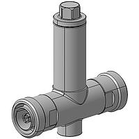 HUBER+SUHNER 3409.41.0051-EX Connectorized Surge Protectors GDT 7/16 jack(f) to 7/16 jack(f), 806-2500MHz