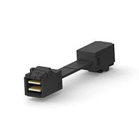 Cáp Mini SAS/SATA Thẳng đến Thẳng 4i MR 0.7 100 Ohm AMP Connectors - TE Connectivity 2820350-3