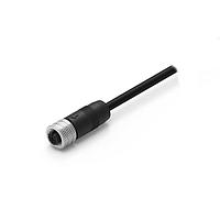 Cáp Cảm Biến / Cáp Bộ Chuyển Động WRCIRC M12 Vít Mã Hóa A Bộ Cáp Lắp Ráp Cáp Chống Nhiễu với cáp PVC dài 2 m Thẳng với Đai Ốc Kết Nối Kim Loại Đầu Nối Nữ, cực tính 4 Wurth Elektronik 643662120304