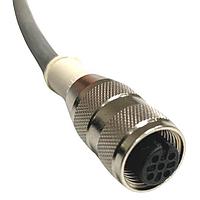 Cáp cảm biến / Cáp chấp hành J10 cặp xoắn, chống nhiễu bện, vỏ Enviroprene màu xám, 10 cáp với đầu nối M12 5 chân đúc sẵn, IP68 (ngâm nước vô thời hạn), cách điện giữa lớp chống nhiễu và vỏ cảm biến ở một đầu, dây trần và hàn thiếc chuẩn bị Amphenol Wilcoxon RM12-ST-J10-10