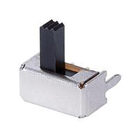 Same Sky (formerly CUI Devices) SLW-864574-5A-RA-N-D スライドスイッチ 8.6 x 4.5 x 6.2 mm、5 mm 高さスライドアクチュエーター、直角、スルーホール