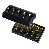 KYOCERA AVX 009155005401006 Battery Connector 4mm Pirch 0.4um Gold Sprung Half 5Pos 5A