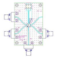 Qorvo CMD234C4-EVB RF Development Tools DC-18 GHz SP3T Switch