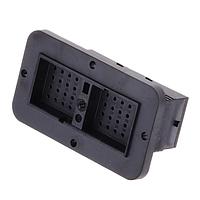 Ổ cắm 40 vị trí, Đế cắm, Chân cắm, Kích thước 16, Lõi ren cho ốc vít, Khóa D, Có vành Amphenol SINE Systems ARC12-40PD