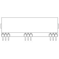 Bộ ghép nối Bộ ghép nối, 12dB, 5-1225MHz, FR4 7.1x6.4x3 mm MACOM MACP-011062