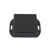 Vỏ hộp có mặt bích 60x60x22mm PC kèm gioăng màu đen Hammond Manufacturing 1551WTFLBK
