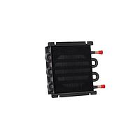 Aavid 6105G1SB-E9 チューブフィン液対空熱交換器、銅製、銅製チューブフィン、230VACコナファンキット付き、Lytron 102076-12