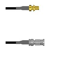 Amphenol Custom Cable Q-2W05H0003036i RF Cable Assemblies SMA-SJB/HDBNC-SP G174 36I