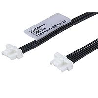 Bộ Dây Cáp Rời CLIK-Mate-to-CLIK-Mate Bộ Cáp OTS 1.25mm P SR Dài 300.00mm 6 Mạch Màu Trắng Molex 224091-1063