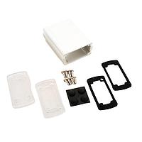 Bud Industries EXN-23351-SVP PCB Enclosure Extruded Aluminum Enclosure Silver with Plastic Cover (1.4 X 2.7 X 3.5 In)