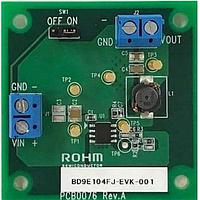 ROHM Semiconductor BD9E104FJ-EVK-001 Voltage Regulator - Switching Regulator Evaluation board for BD9E104FJ