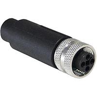 Bulgin PXPTPU12FBF05LCL010PUR Sensor Cables / Actuator Cables M12 L-Code 5P/F Cable Harness 1m