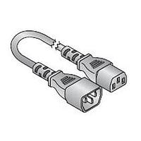 Dây Nối Dài Nguồn AC 3'3'3 DÂY 18AWG ĐEN Kobiconn 173-0603-E