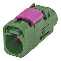 Rosenberger 59Z063-000E Accessories Plastic housing Jack Straight E Green