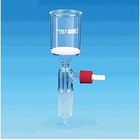 SciLab SL.Fun2092 PYREX Vacuum adapter Filter Funnel (30ml, P3, 24/40)