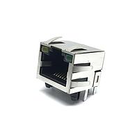 Đầu nối mô-đun RJ45 2X1 8P8C 30u Au THT Pulse Electronics E5908-4V0S54-L