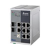 Bộ chuyển mạch Ethernet quản lý 8+1 cổng, Bộ chuyển mạch Ethernet công nghiệp quản lý, tích hợp IO báo động, (W) -40F đến 167F Delta Electronics, Inc. DVS-109W02-1GE