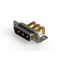 Đầu nối D-Sub tiếp xúc hỗn hợp Đầu nối D-Sub kết hợp nguồn góc phải EDAC 629-3W3-250-3TC