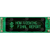 Matrix Orbital MOI-AL202C-FG3SE LCD Character Displays 20x2EconDisp,Grn Txt w/ extended features