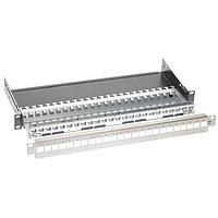 Tấm vá Ha-VIS preLink 19" cho ống dẫn dây và máng cáp HIFF HARTING 20824000001