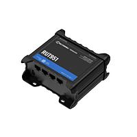 Teltonika RUT951200000 산업용 셀룰러 라우터 셀룰러 라우터, 듀얼, 4G/3G/2G/LTE CAT4, SIM, WiFi 2.4 GHz, 4 x 이더넷, 디지털 및 아날로그 I/O. 지역: 글로벌 버전. 유럽 전원 공급 장치.