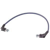 HARTING 09488585589010 Cat 6a VB RJ45-VB RJ45 Blue 1.0m